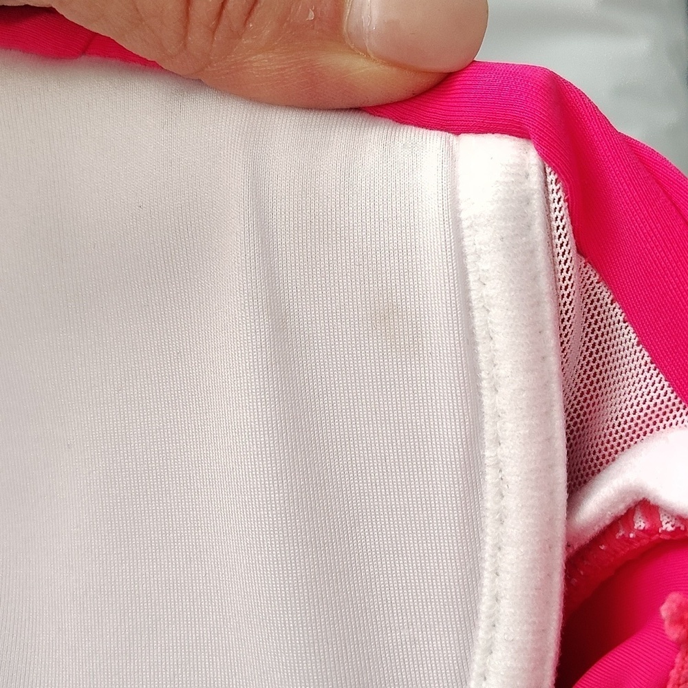 COCOPEAR Women's Elegant Crossover One Piece Swimdress Size XL Pink - Picture 8 of 8